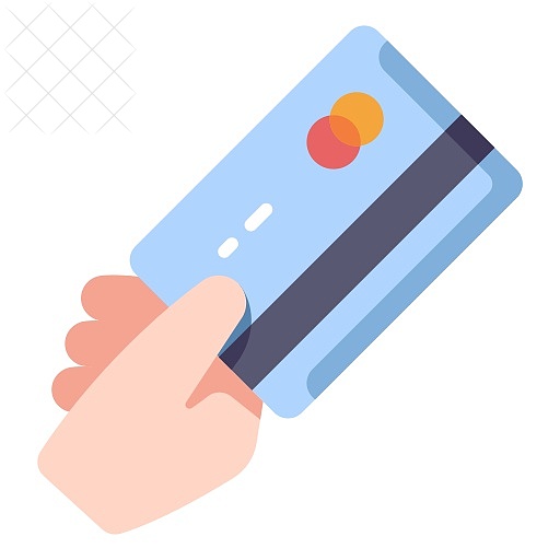 Business, buy, card, credit, pay icon.