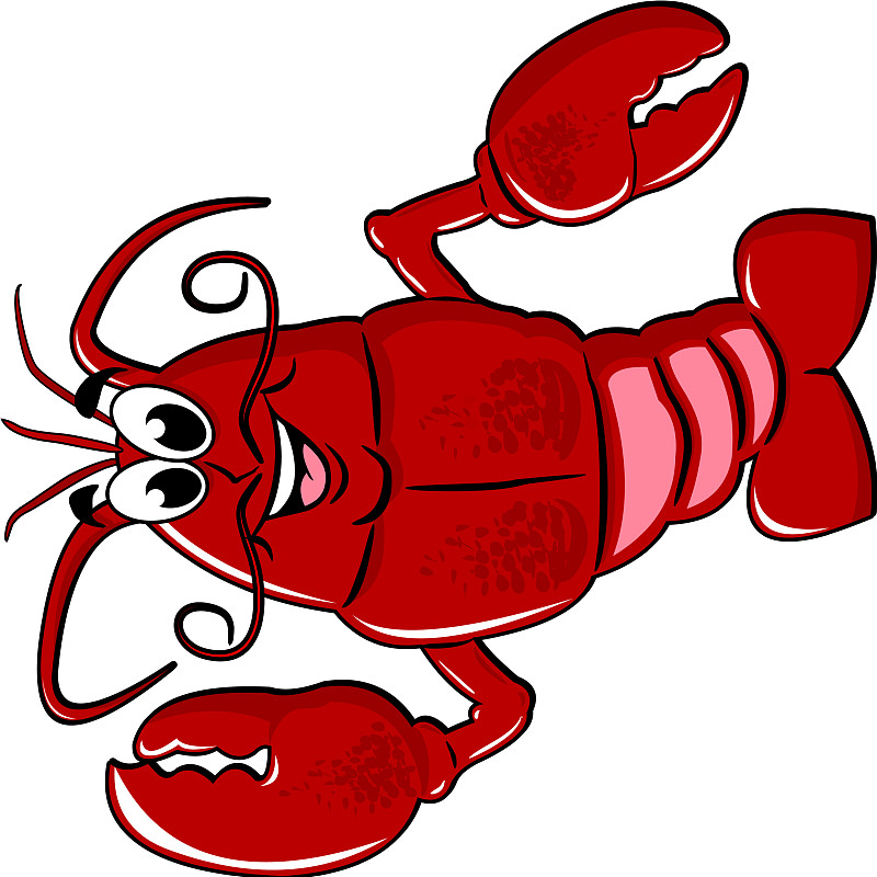 龙虾的吉祥物图片下载