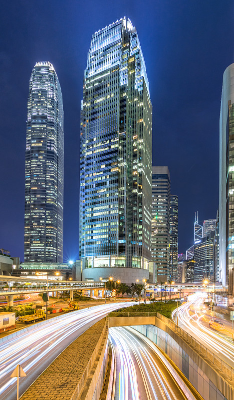 香港國際金融中心圖片素材