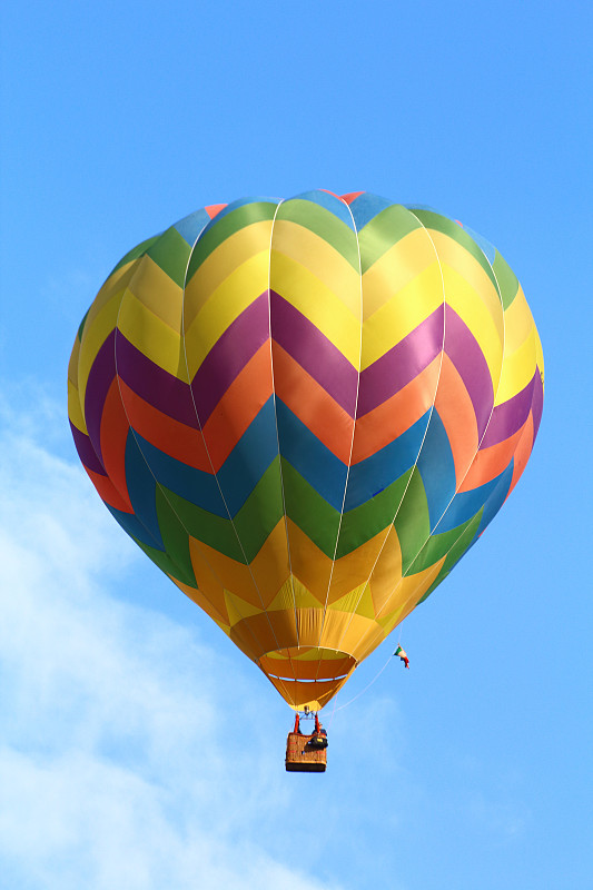 空中氣球的特寫圖片素材