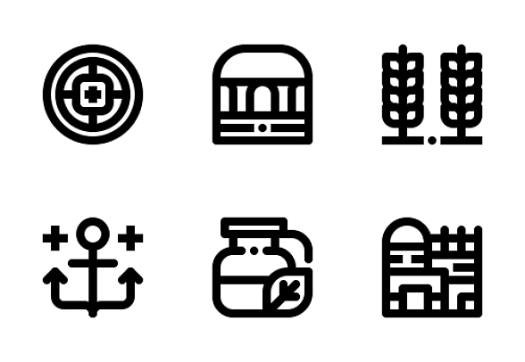 希臘* * * *
包含25個圖標的圖標包。

包括設計:
——希臘
——列
- - - - - -武器
——古老的
——飲料
——建筑
——軍隊
——衣服
——奶酪
——體系結構圖標icon圖片