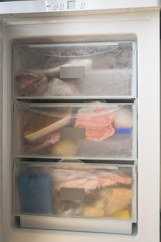 冰箱內部圖片素材