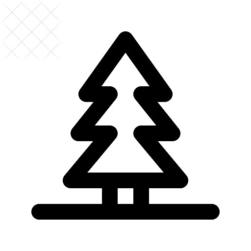Pine, trees icon.