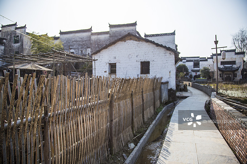围墙,思溪延村,婺源,江西省,中国图片素材