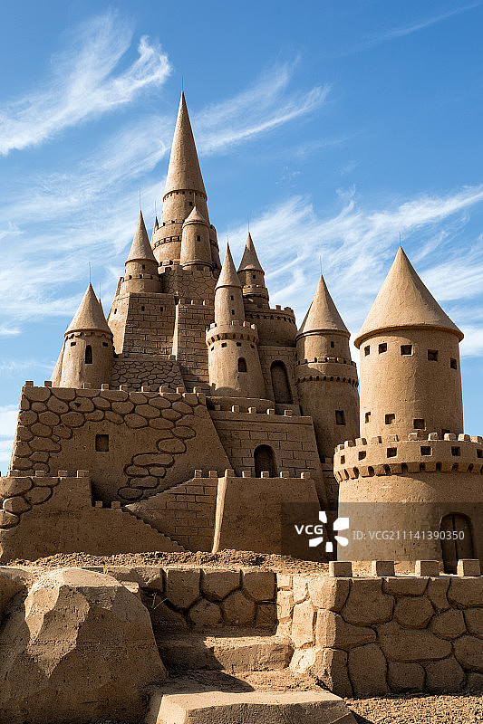 沙雕城堡图片素材