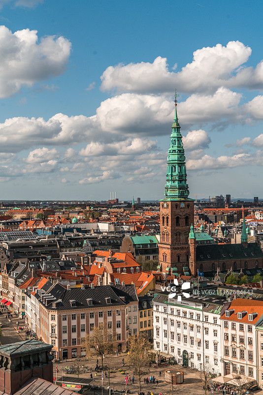 丹麦哥本哈根城市建筑图片素材