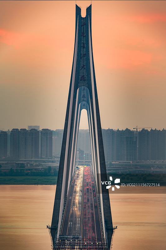 武汉二七长江大桥图片素材