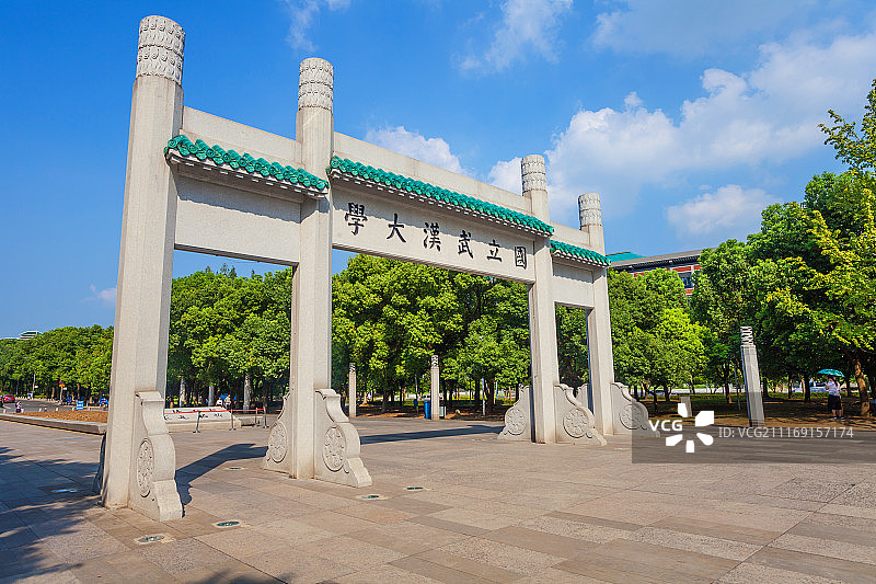 武汉大学景观图片素材