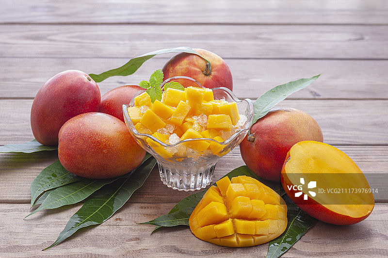 水果,芒果,芒果冰图片素材