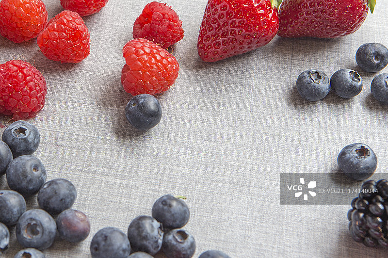 莓果,草莓,黑莓,蓝莓,覆盆子图片素材