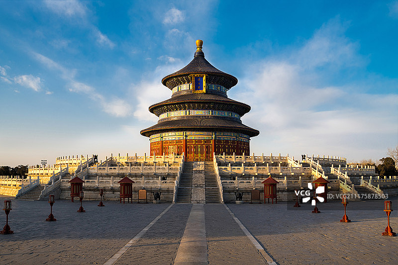 北京天坛祈年殿图片素材