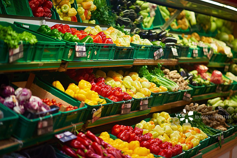 超市蔬菜店食品杂货店背景图片素材