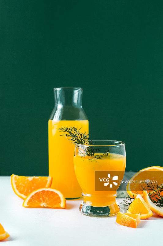 橙汁图片素材