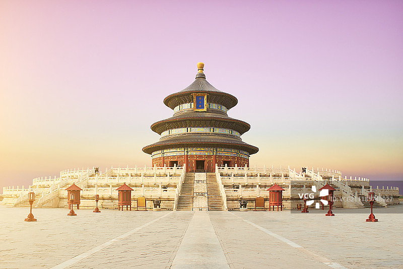 北京天坛祈年殿图片素材