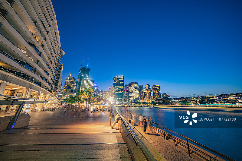 悉尼海港商圈图片素材