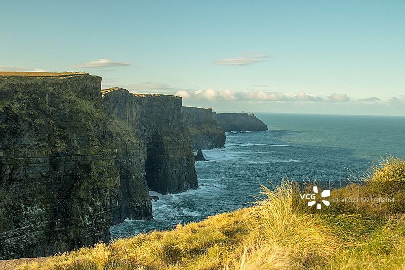 爱尔兰的莫赫悬崖图片素材