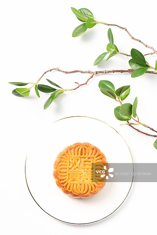 中秋节美食月饼图片素材