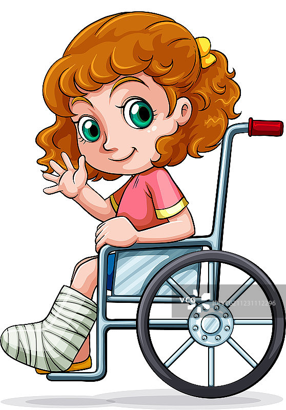 动漫轮椅少女图片图片