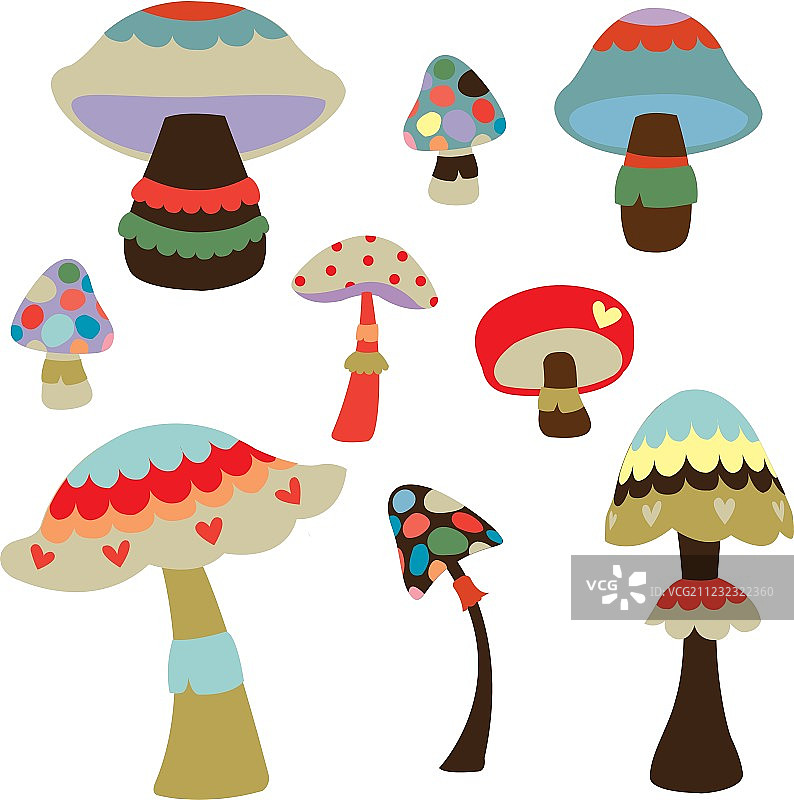 神奇蘑菇图片素材