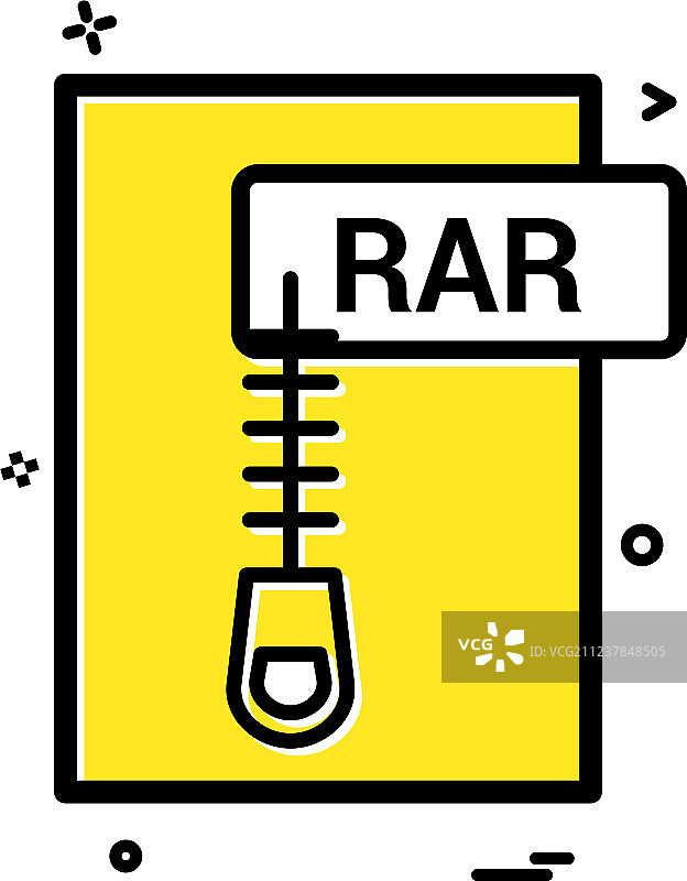 Rar文件格式图标设计图片素材