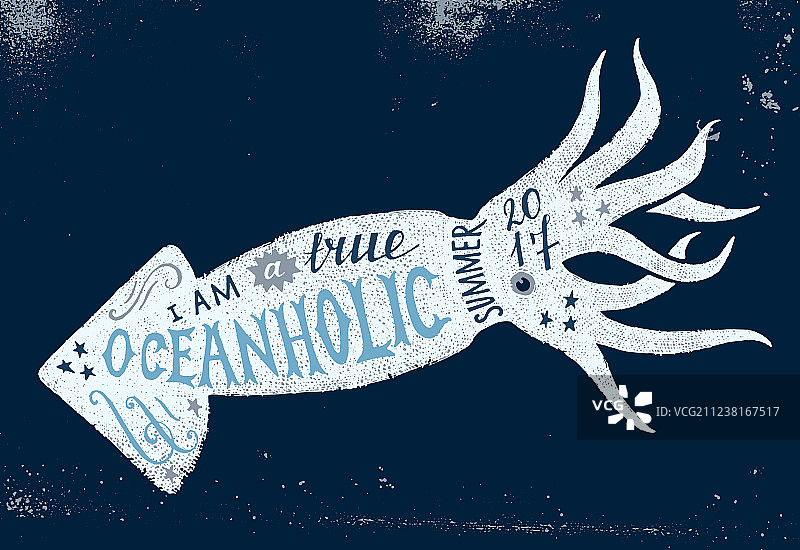 我是一个真正的海洋2017年夏天的字母图片素材
