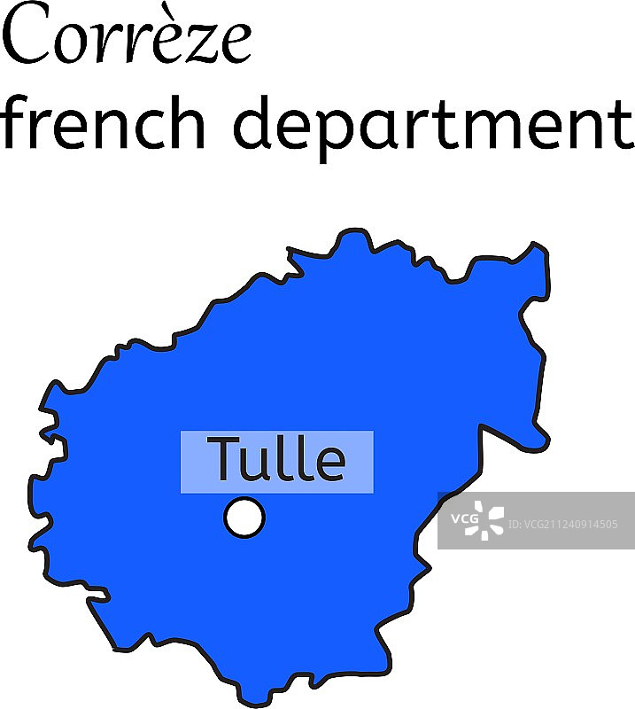 科雷兹法语系地图图片素材