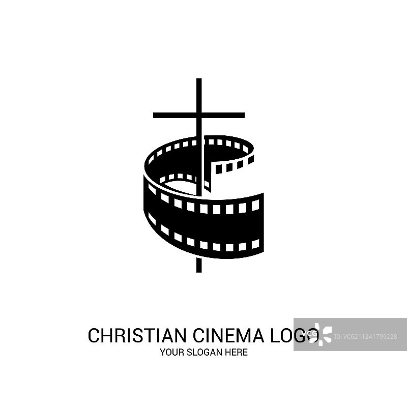 基督教电影的标志图片素材