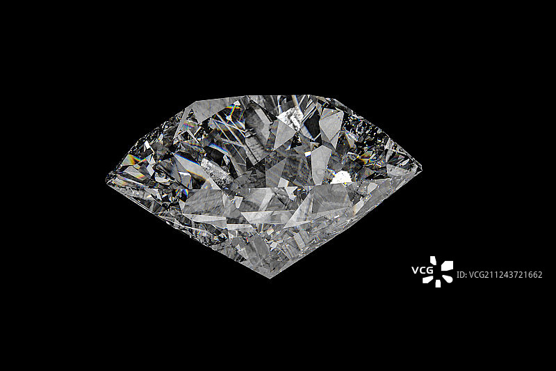 精品钻石，三维渲染图片素材