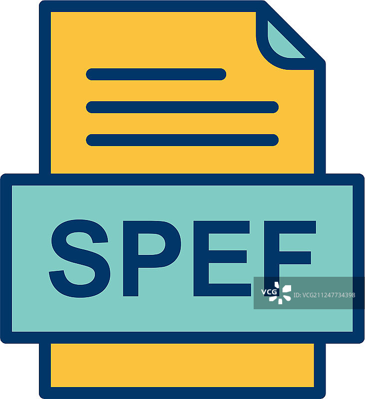 Spef文件文档图标图片素材