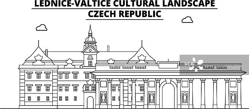 捷克共和国 - 冰箱 - 瓦尔蒂奇旅行时尚图片素材