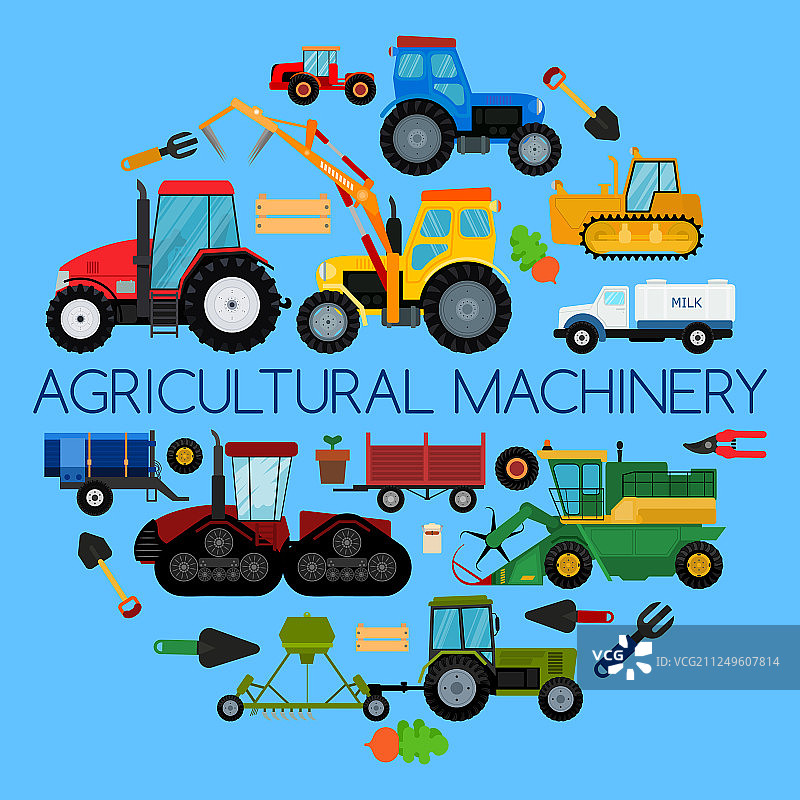 农用车辆农用设备机械图片素材