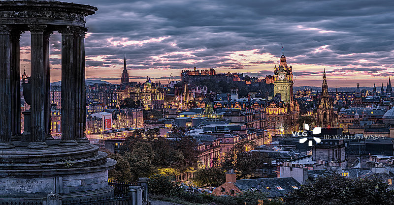 爱丁堡城市风光图片素材