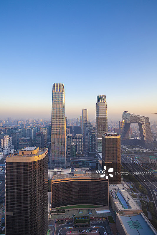 北京国贸地区建筑景观图片素材