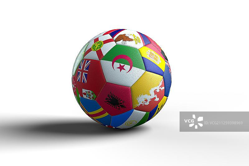 3D足球图片素材