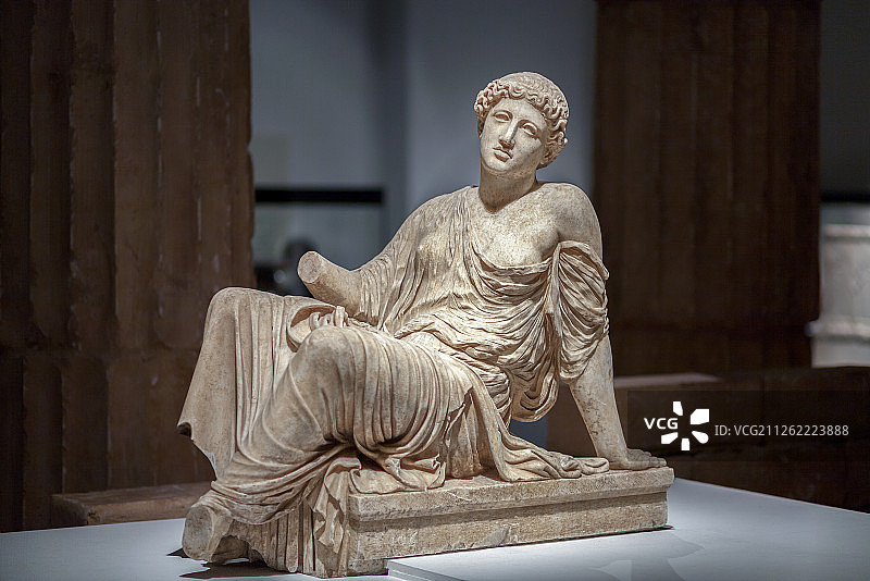 卢浮宫馆藏古希腊雕像图片素材