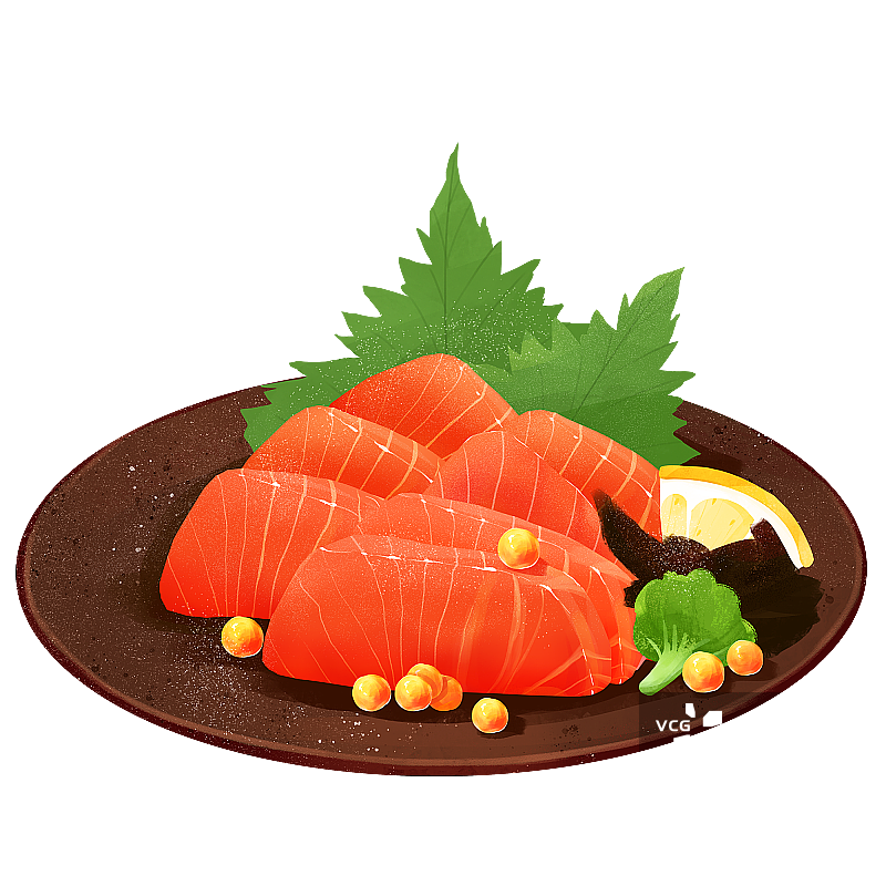 日式三文鱼图片素材