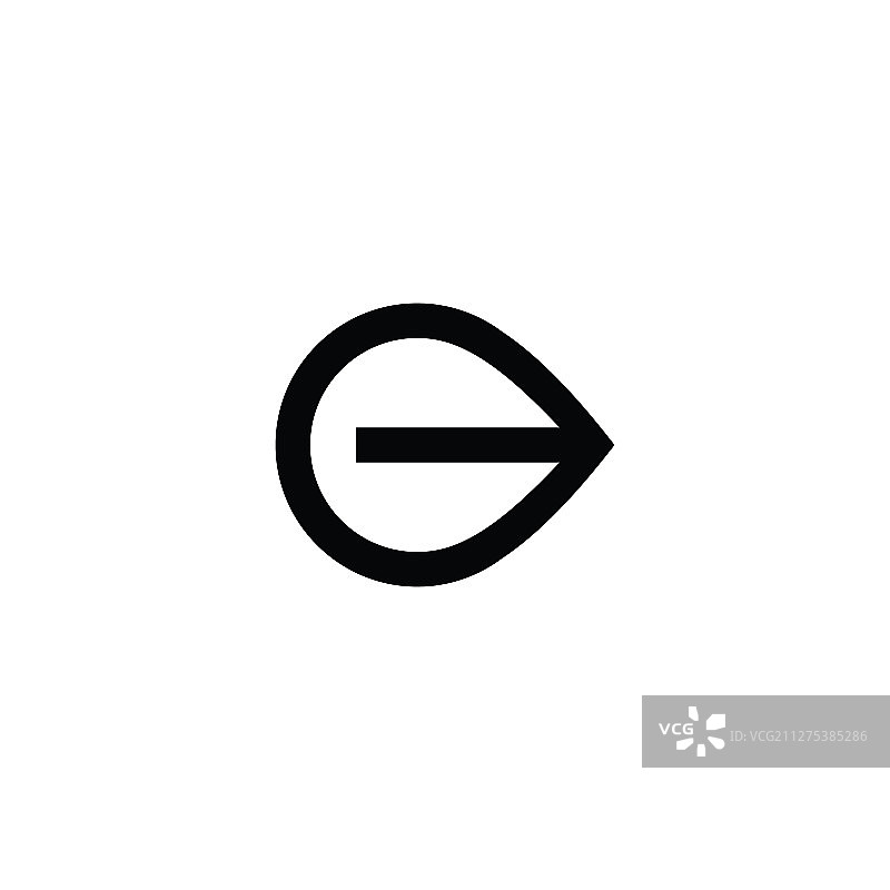 首字母e标志概念设计图片素材