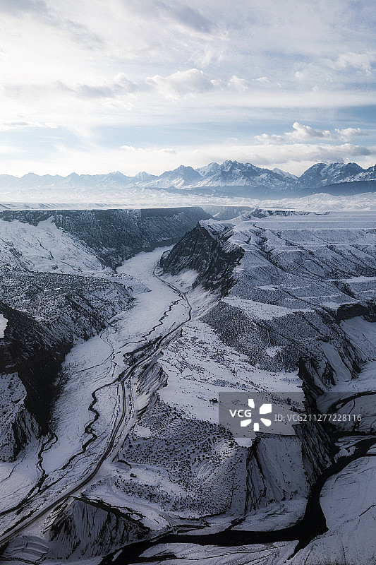 新疆维吾尔自治区安集海大峡谷图片素材