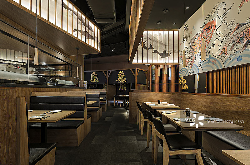日本寿司餐厅图片素材