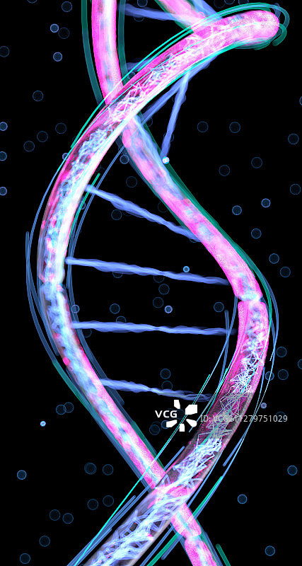 DNA链条图片素材