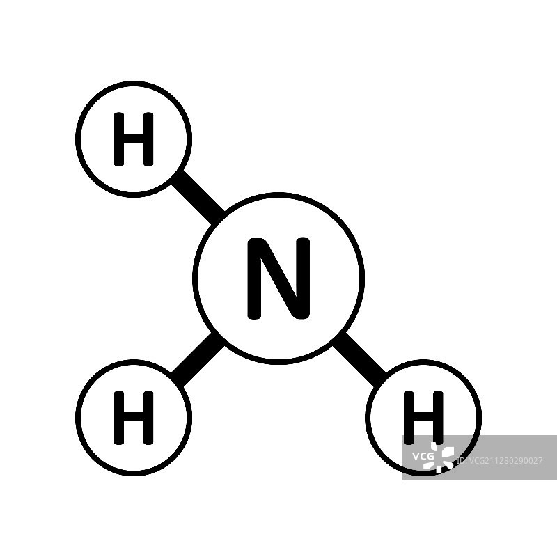 氨分子图标图片素材