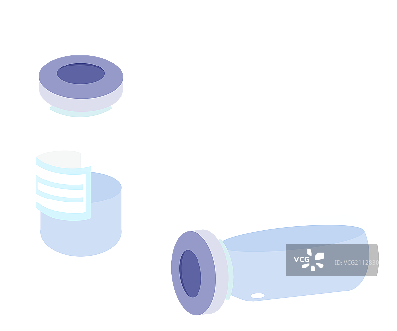 疫苗元素插画图片素材