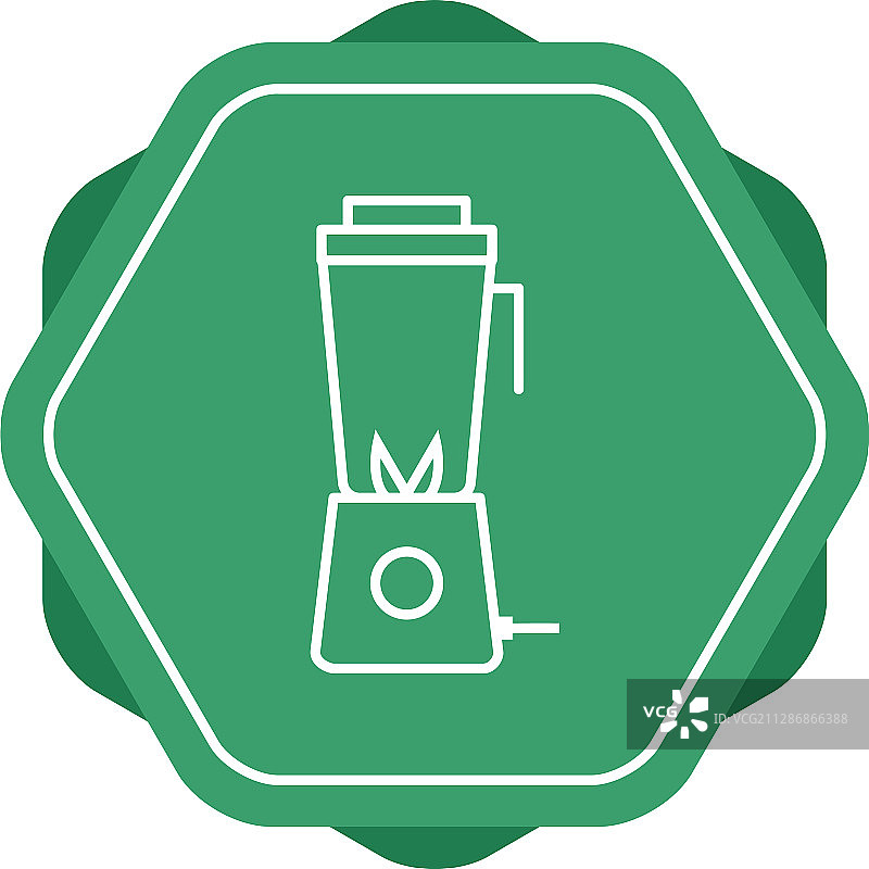 独特的榨汁机产品线图标图片素材