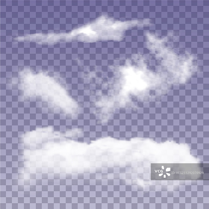 飘飘的天空收集云朵图片素材