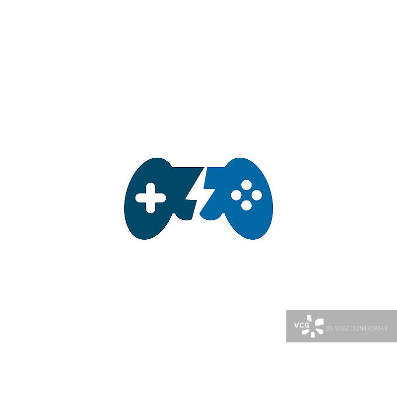 游戏控制器logo设计模板图片素材