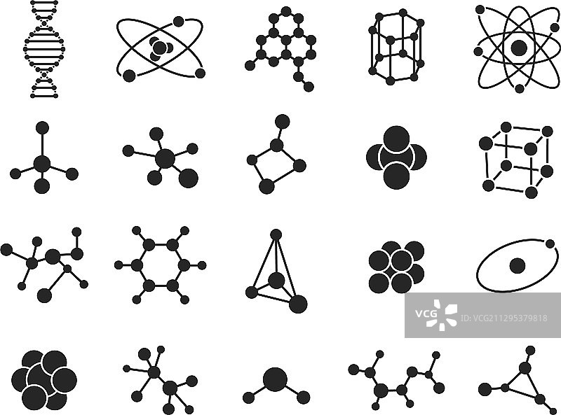 分子结构科学分子原子图片素材