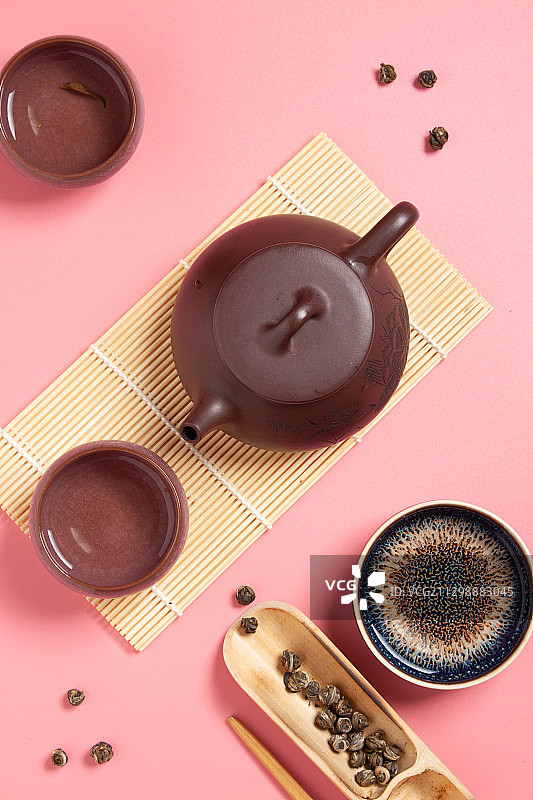 中国东方文化茶道图片素材