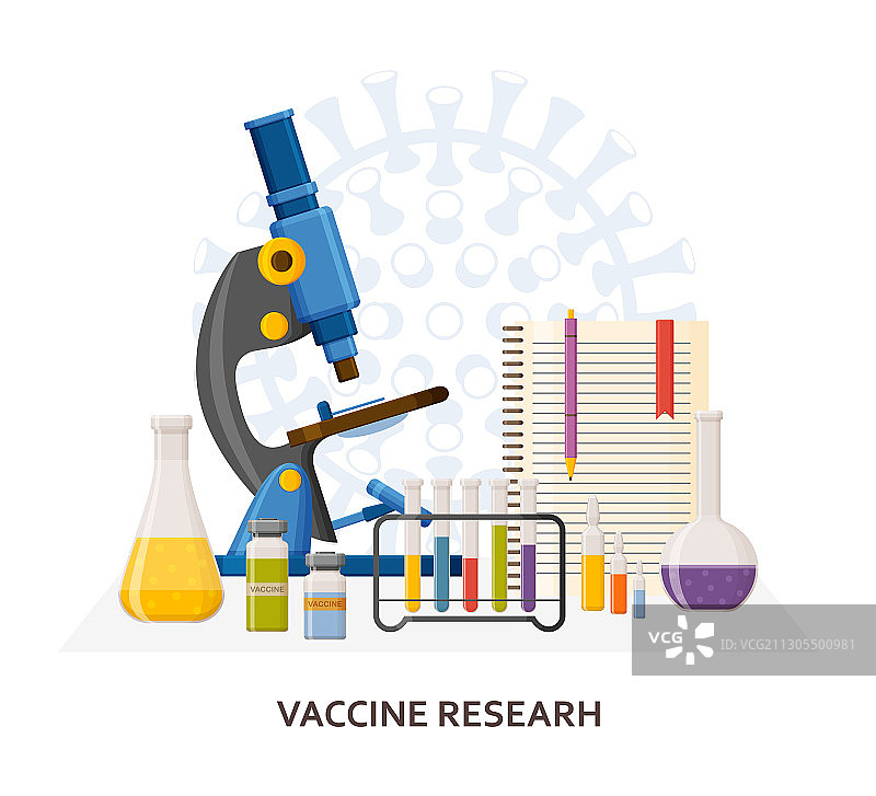 疫苗研究概念临床试验图片素材
