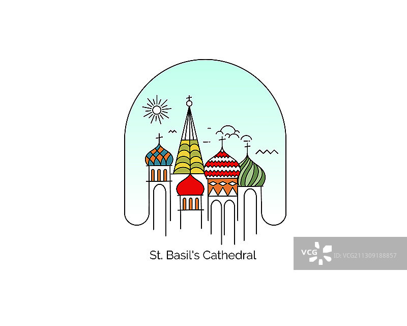 圣巴塞尔大教堂红场莫斯科俄罗斯单位图片素材