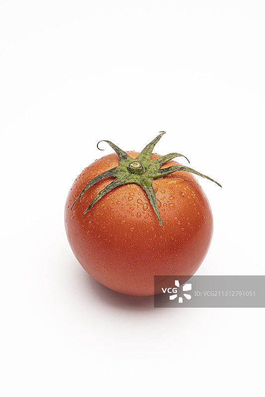 番茄西红柿白底特写图图片素材